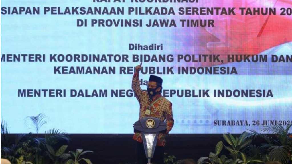 Mahfud MD Sebut Jawa Timur Siap Gelar Pilkada Serentak 2020