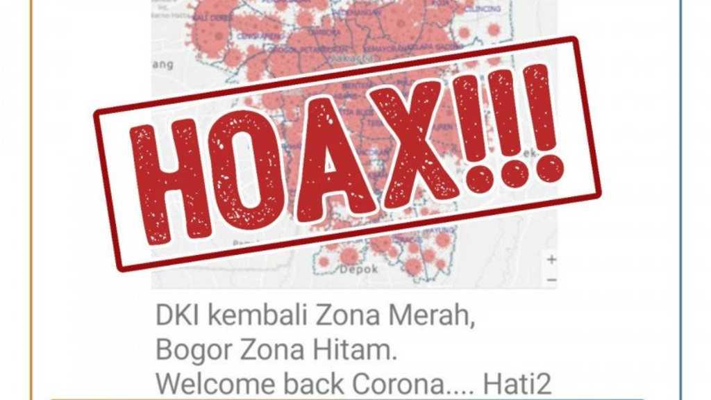 Broadcast Kota Bogor Zona Hitam Adalah Hoax