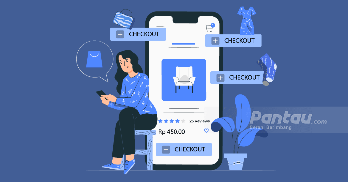 Infografis 5 Tips Agar Tak Kebablasan saat Belanja Online