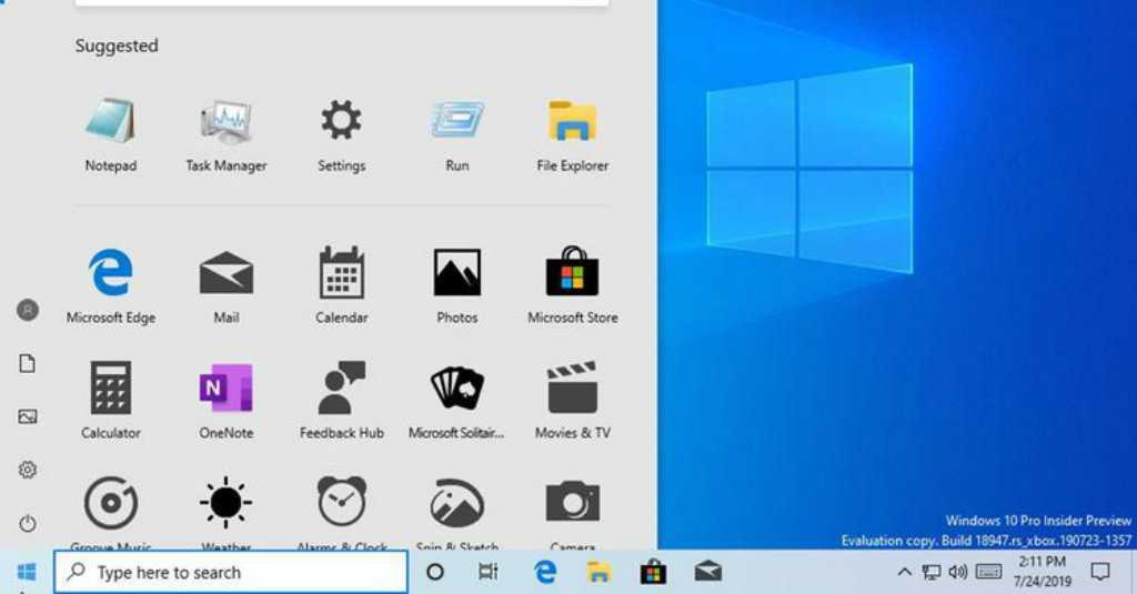 Microsoft Perkenalkan Desain Menu Start Baru Windows 10