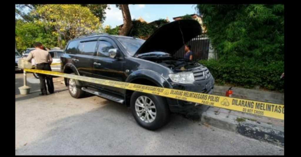Ledakan di Menteng Hanya Sebabkan Ban Mobil Kempes