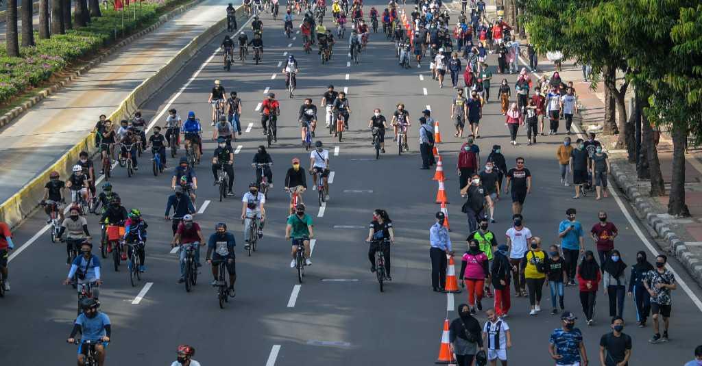Pekan Kedua CFD di Jaksel Masih Temukan Pelanggaran