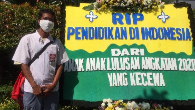 Kecewa Berat, Kantor Anies Dibanjiri Karangan Bunga Duka Cita