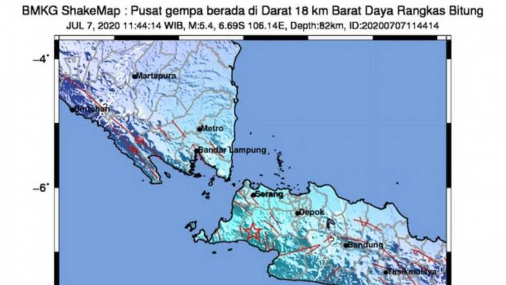 Penjelasan BMKG Soal Guncangan Gempa Banten yang Terasa hingga Jakarta
