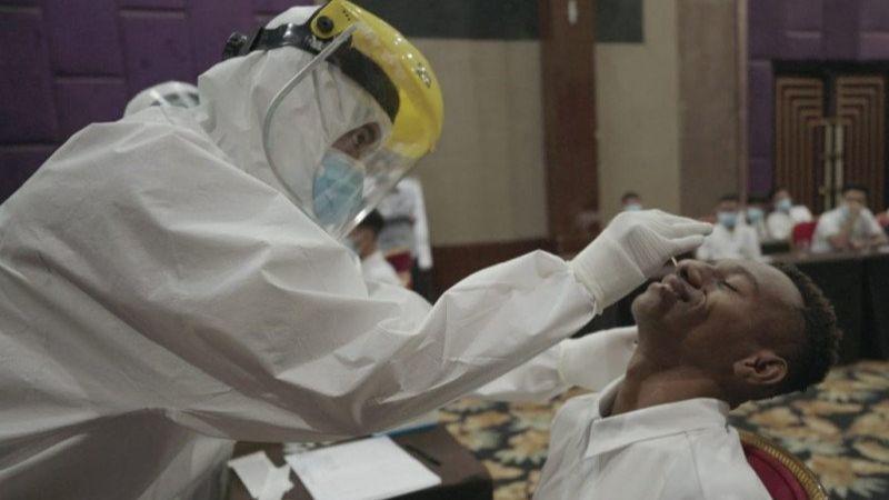 Timnas U-16 Indonesia Jalani Tes Swab COVID-19