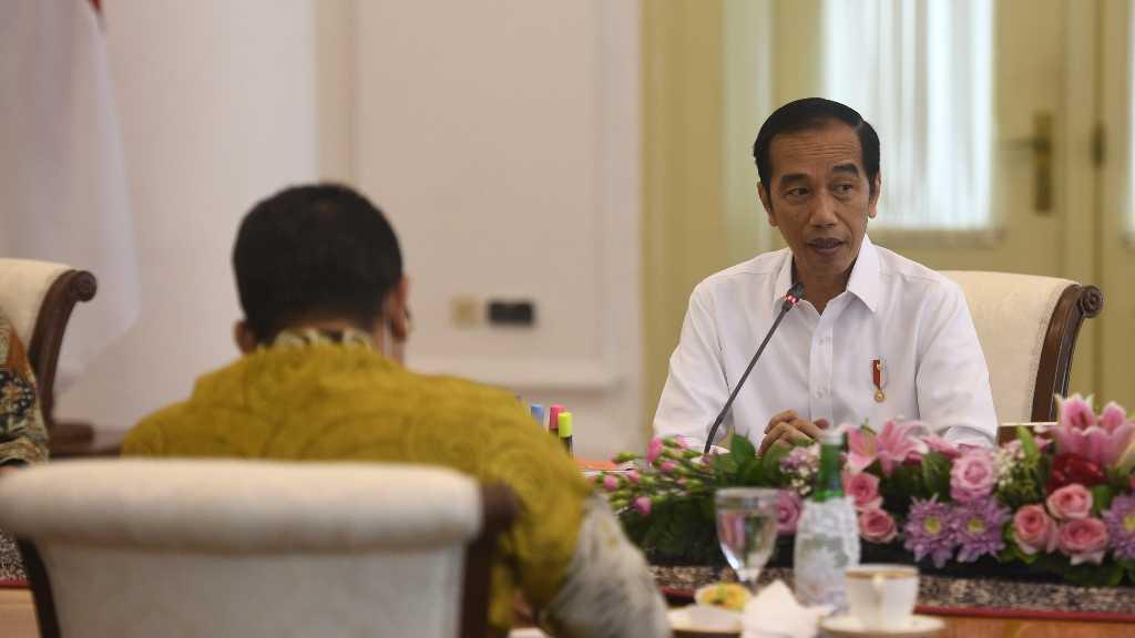 Bahas RUU HIP, Presiden Jokowi Bertemu Pimpinan MPR di Istana Bogor