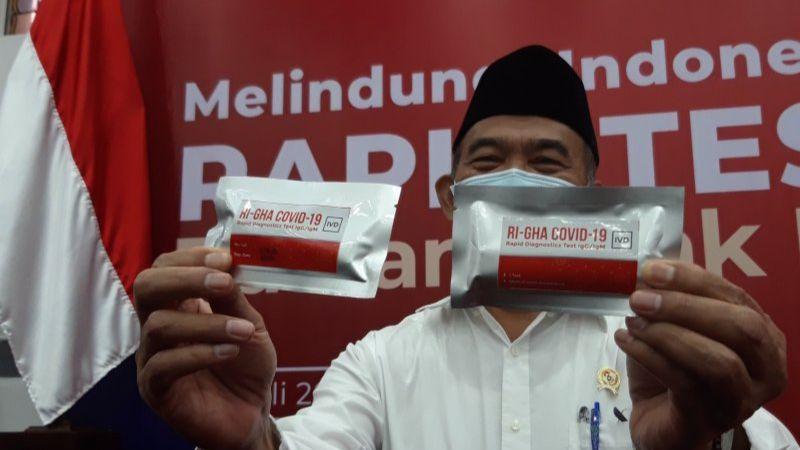 Pemerintah Akan Produksi 200 Ribu Unit Tes Cepat Inovasi Dalam Negeri