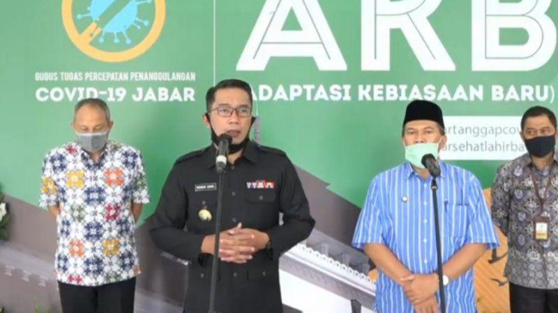 Secapa AD Jadi Sumber Lonjakan Baru Kasus COVID-19, Ridwan Kamil Minta Maaf