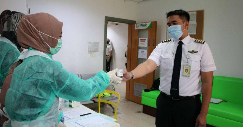 Citilink Gelar Random Check Tes Urine untuk Cegah Karyawan Gunakan Narkoba