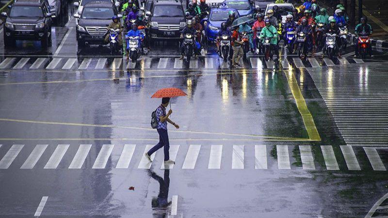 BMKG Prediksi Sebagian Wilayah Jakarta Akan Diguyur Hujan Hari Ini