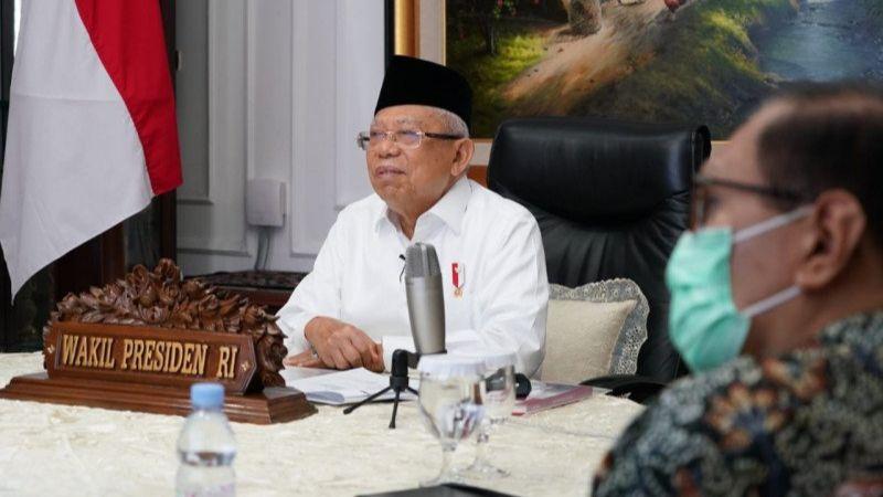 Wapres Ma'ruf Amin Berharap Vaksin COVID-19 Tersedia Pertengahan 2021