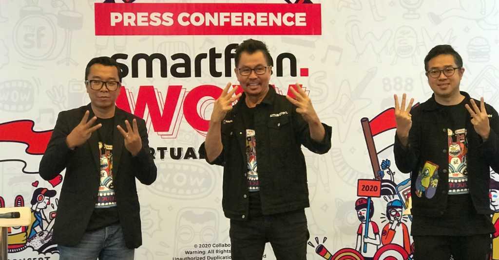 Tampilkan Musisi Mancanegara 'Smartfren WOW Concert 2020' Digelar Virtual
