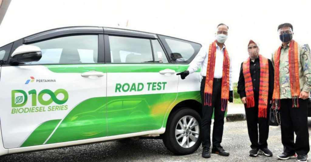Menperin Jajal Mobil Berbahan Bakar D-100
