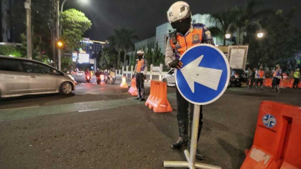 Polisi Tutup Akses Masuk ke Kota Bandung dari Jalur Selatan Setiap Malam