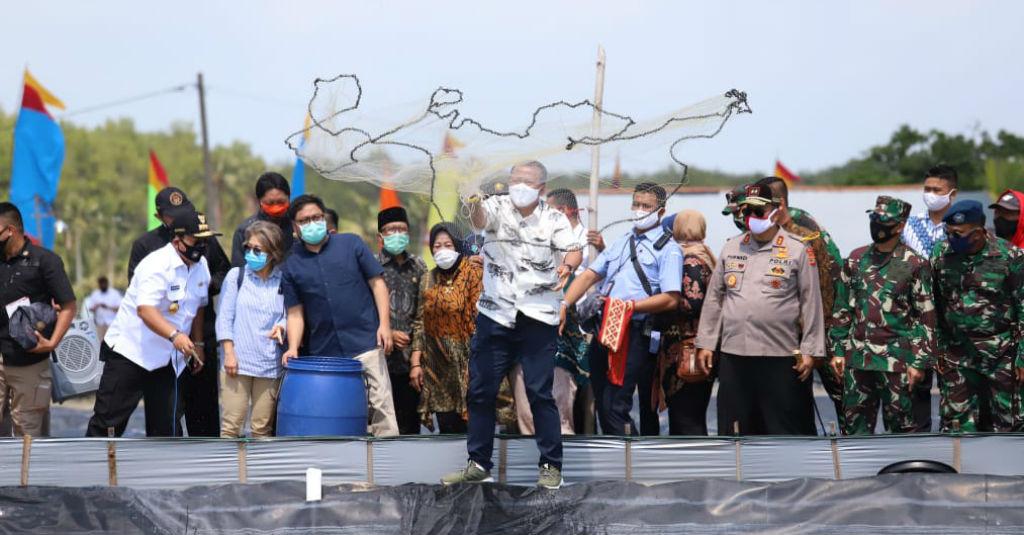 Menteri Edhy Sebut Mangrove adalah Kunci Pertahanan di Wilayah Pesisir