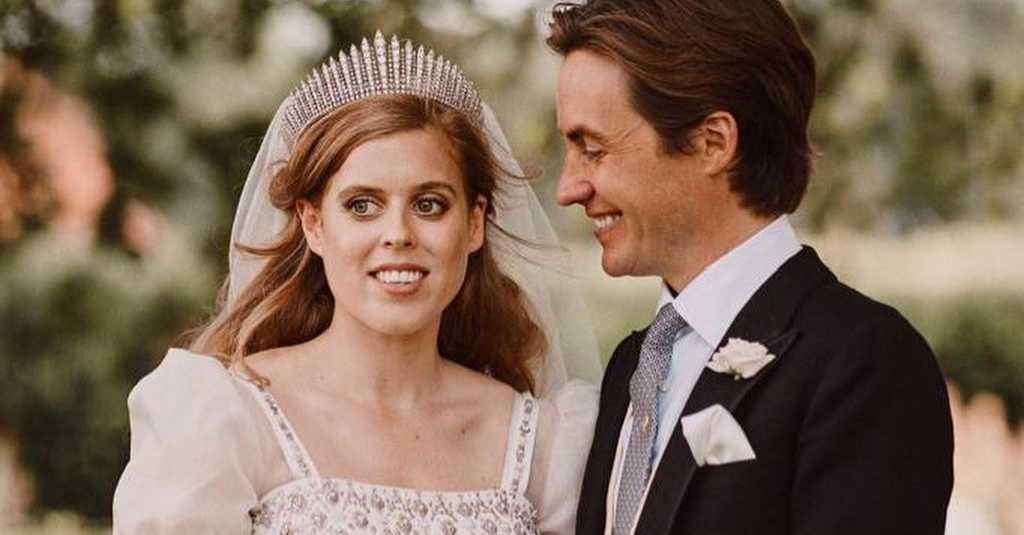 Saat Menikah, Putri Beatrice Pakai Gaun Pengantin Ratu Elizabeth