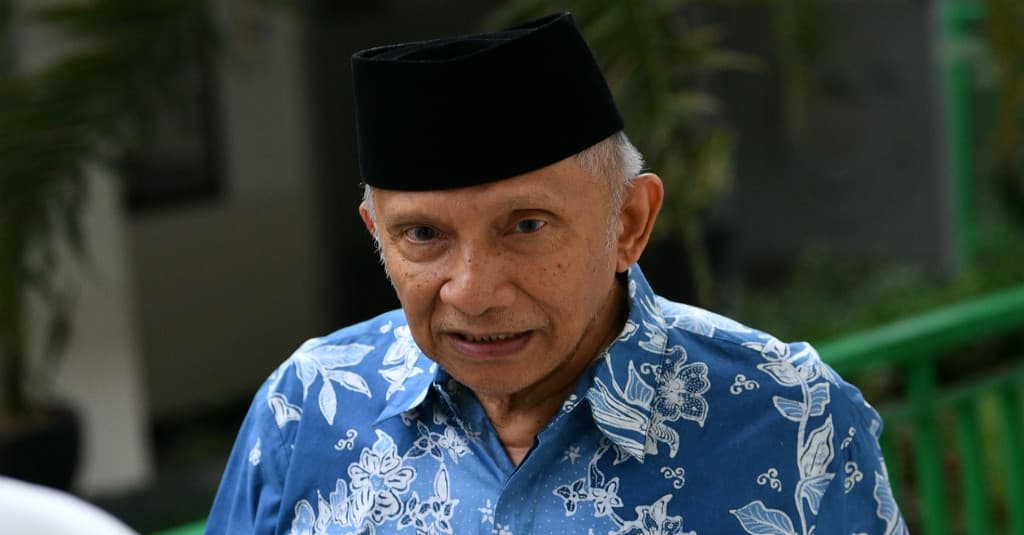Amien Rais: Saya Sudah Dikeluarkan dari PAN oleh Anak Buah Saya