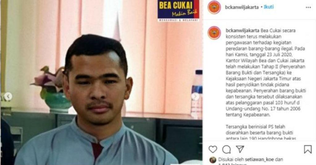 Pengusaha Batam PS Ditangkap Bea Cukai, Terjerat Kasus Kepabeanan