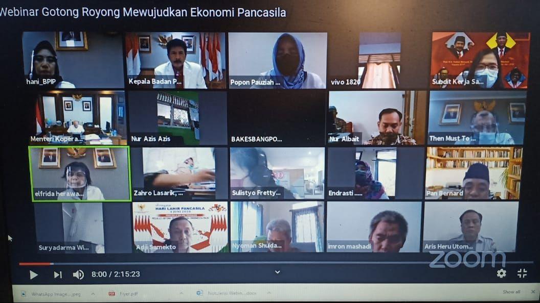 Sinergi BPIP-Kemenkop UMKM Mengarusutamakan Peran Koperasi di Masa Depan
