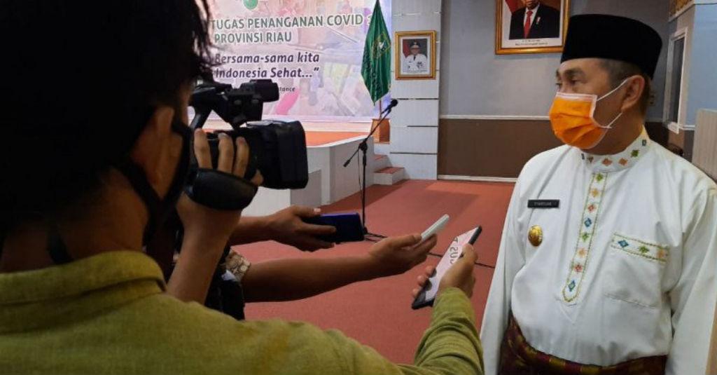 Gubernur Riau Instruksikan Pemuka Agama Wajib Tes Usap COVID-19