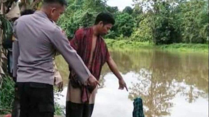 Seorang Ibu Rumah Tangga Dimakan Buaya 7 Meter saat Ingin Buang Air Besar