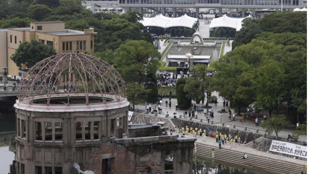 Peace Bell Berbunyi, Tandai Peringatan 75 Tahun Bom Atom Hiroshima