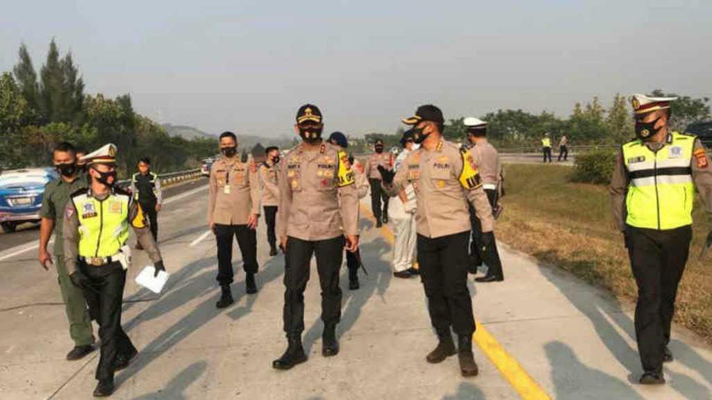 Kapolda Jabar Beberkan Fakta Kecelakaan Maut di Tol Cipali KM 184