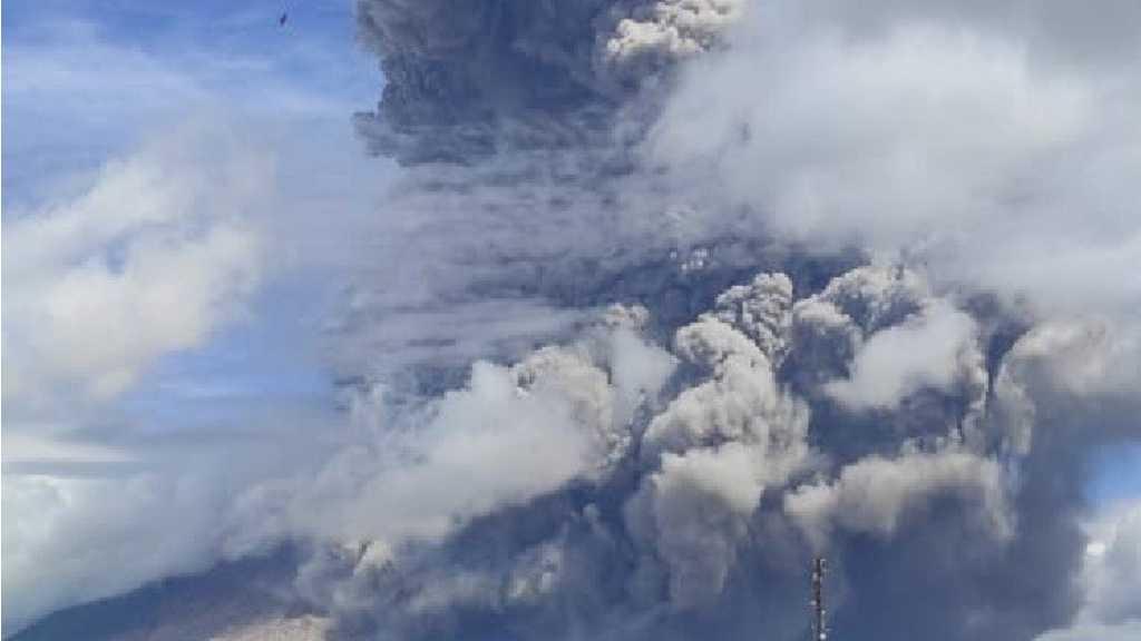Gunung Sinabung Meletus Lagi, Tinggi Kolom Mencapai 5.000 Meter