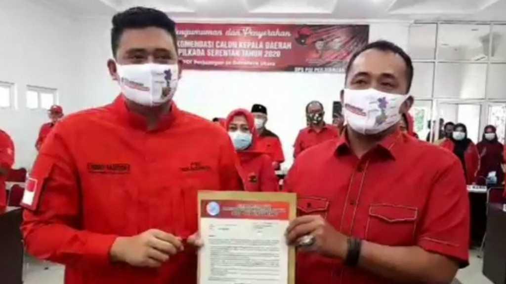 Resmi Diusung PDIP untuk Pilwakot Medan, Ini Kata Menantu Jokowi