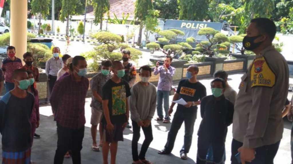 6 Pesilat Persaudaraan Setia Hati Terate Ditetapkan Tersangka Perusakan