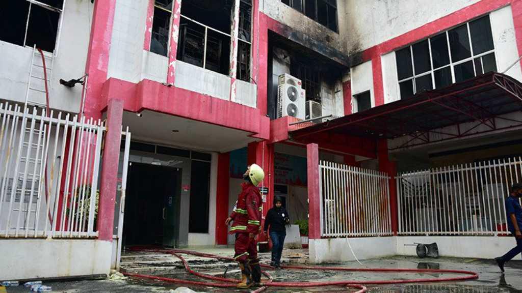 Gedung HPBB Telkom Pekanbaru Terbakar, Netizen Teriak Telkomsel di Twitter
