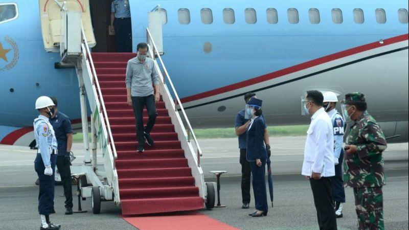 Presiden Jokowi Tinjau Fasilitas Pelaksanaan Uji Klinis Vaksin COVID-19