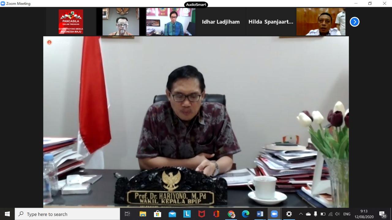 Wakil Kepala BPIP Menilai Kearifan Lokal Sebagai Basis Penguatan Pancasila