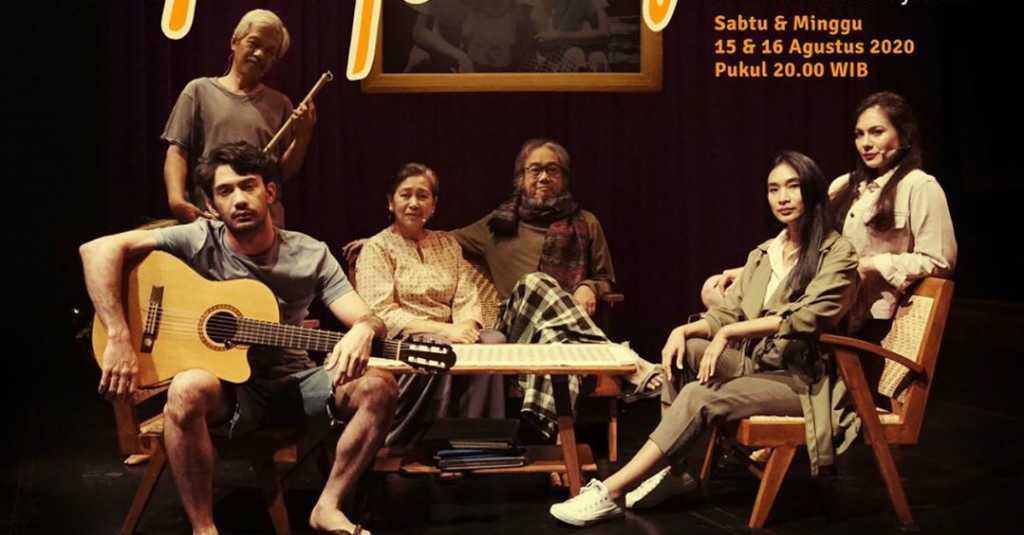 Reza Rahadian dan Wulan Guritno Terlibat di Pertunjukkan Teater Virtual