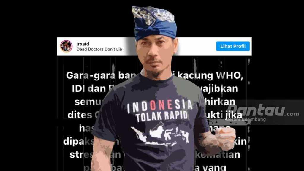 Satgas COVID-19 Angkat Bicara Pasca Jerinx Tersangka 'IDI Kacung WHO'
