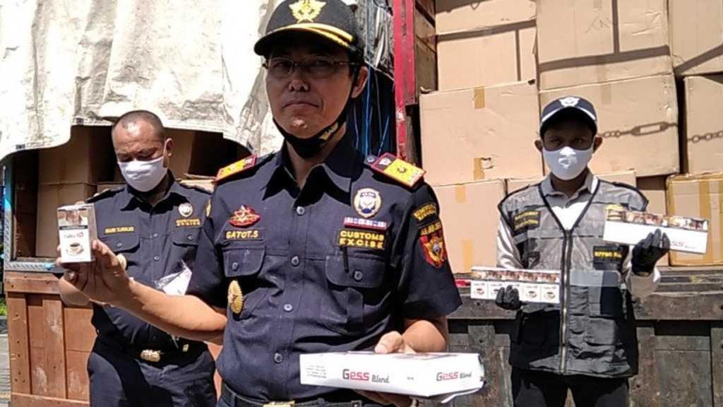 Bea Cukai Ungkap Kasus 57 Pelanggaran Pita Cukai, 11 Juta Rokok Diamankan