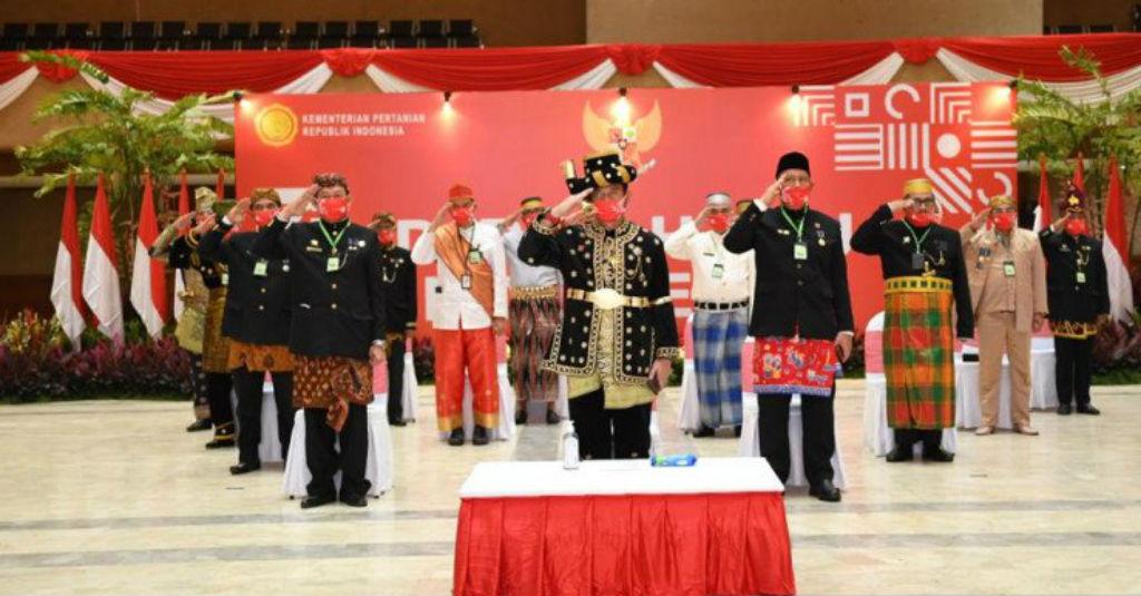 Peringati HUT ke-75 RI, Mentan: Momentum Wujudkan Pertanian Maju