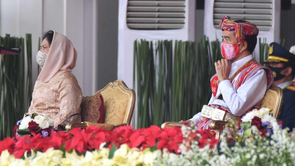 Jokowi: Pandemi Tidak Kurangi Kekhidmatan Peringatan Detik-detik Proklamasi
