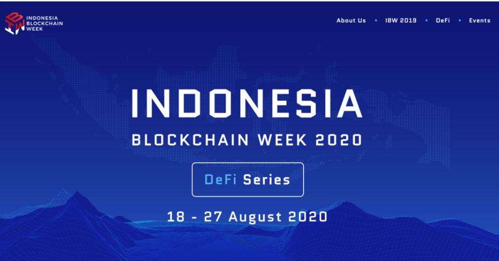 Indonesia Blockchain Week 2020 Resmi Digelar, DeFi Jadi Fokus Bahasan