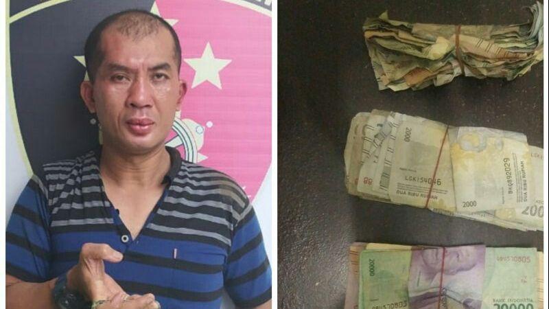 Usai Bobol Kotak Amal Pria Ini Pergi ke WC, Massa pun Menunggu Depan Pintu