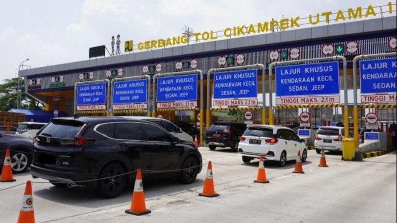 536 Ribu Kendaraan Keluar Jabodetabek via Tol
