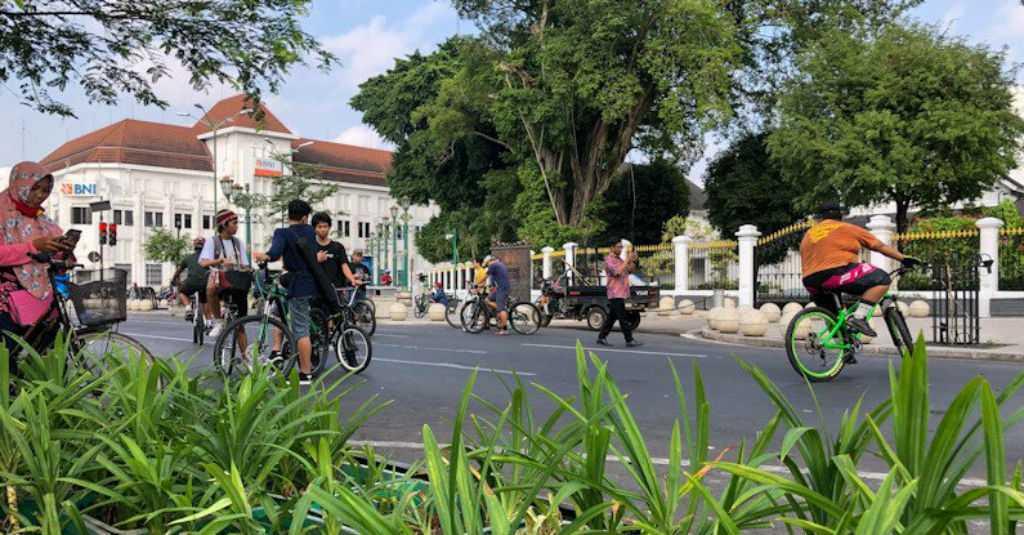 Pesepada di Yogyakarta Dimanjakan Nikmati Suasana Perkampungan