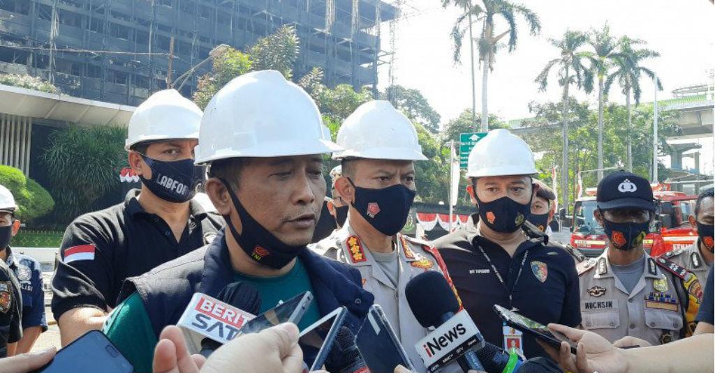 Polda Metro Amankan CCTV Gedung Kejaksaan Agung