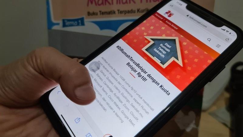 Telkomsel Hadirkan Paket Kuota 10GB Senilai Rp10 Dukung PJJ
