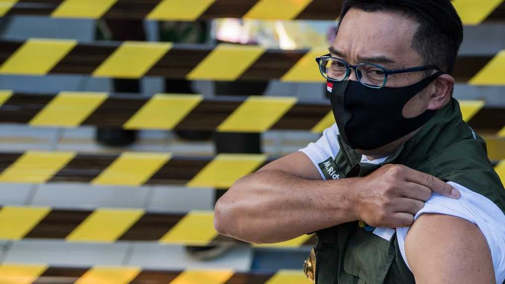 Ridwan Kamil Rasakan Nyut-nyutan Selama 5 Menit Usai Suntik Vaksin COVID-19