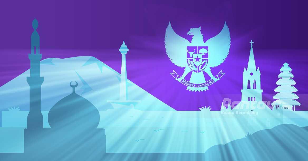 Infografis Memahami Hubungan Bhinneka Tunggal Ika dengan Pancasila