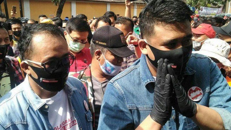 Begini Momen Bobby Menantu Jokowi Daftarkan Diri Ikut Pilkada ke KPU Medan