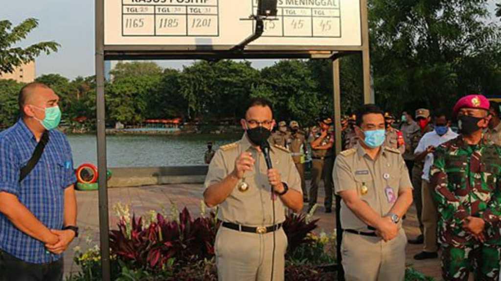 Anies Baswedan Tutup dan Beri Denda Kafe Terbalik Coffe