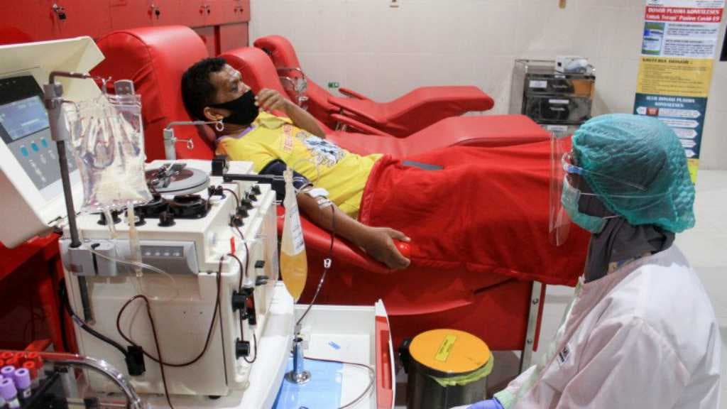Kemenkes Uji Klinis Fase II dan III Plasma Konvalesen COVID-19