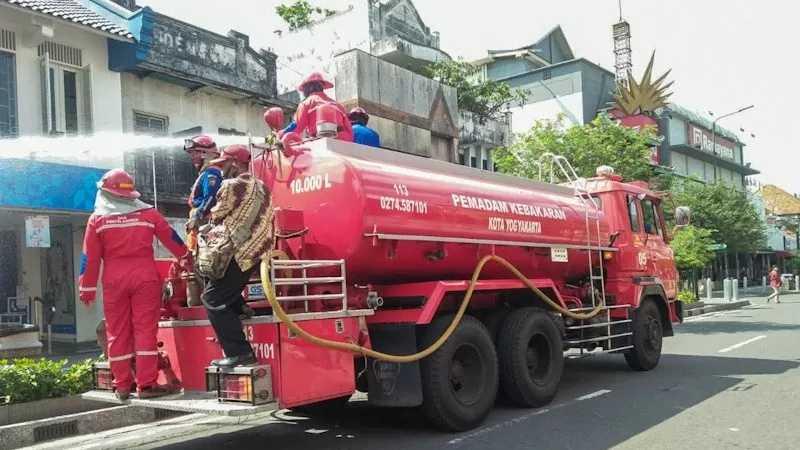 Kawasan Malioboro Disterilisasi Usai Seorang Pedagang Positif COVID-19